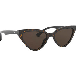 Prada PRA16S 14O60F Γυναικεία Γυαλιά Ηλίου Cat Eye Κοκάλινα Ταρταρούγα με Καφέ Φακό