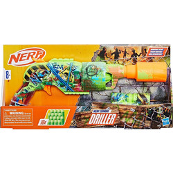 Hasbro Nerf Zombie Driller Εκτοξευτής για 8+ Ετών