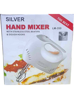 Silver Μίξερ Χειρός 500W White