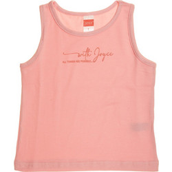 Joyce Chasteness Παιδικό T-Shirt Αμάνικο Σομόν 13813