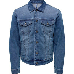 Only & Sons Coin Denim Ανδρικό Μπουφάν Τζιν Μπλε 22024333