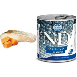 Farmina N&D Ocean Grain Free Adult with Cod & Pumpkin 6x285gr
