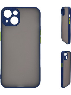 Sonique Color Button Bumper Blue (iPhone 15)