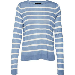 Vero Moda Γυναικεία Πλεκτή Μπλούζα Γαλάζια 10282354