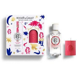 Roger & Gallet Gingembre Rouge Eau Parfumee Bienfaisante 100ml + Candle