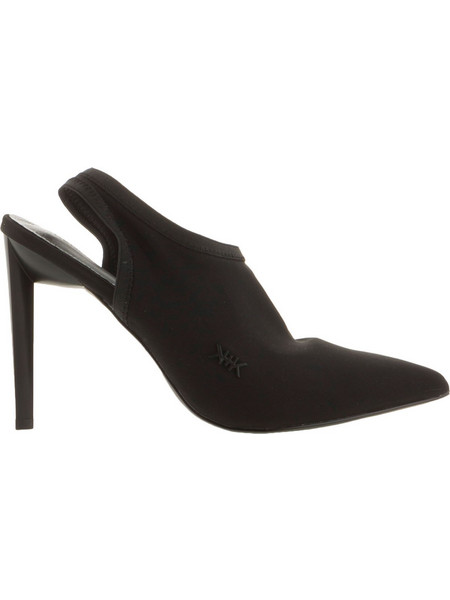 Kendall + Kylie Olly Γόβες Suede Slingback με Τακούνι Στιλέτο Μαύρες KKS.0S1.080.199
