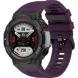 Techsuit Watchband W067 Λουράκι Σιλικόνης Purple (Amazfit T-Rex 2)