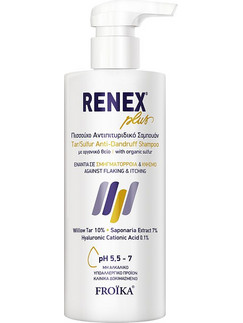 Froika Renex Plus Σαμπουάν κατά της Πιτυρίδας για Ταλαιπωρημένα Μαλλιά 400ml