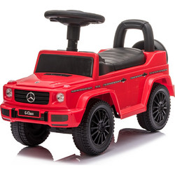 BabyOno Τζιπ Mercedes Περπατούρα Ride On Αυτοκινητάκι Κόκκινο