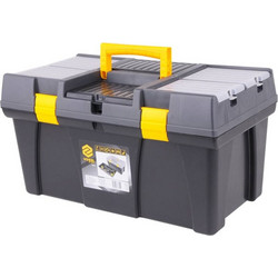Vorel PR-26" Βαλίτσα Εργαλείων Πλαστική με Ταμπακιέρα Αδιάβροχη