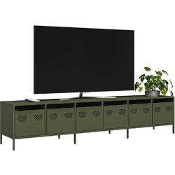 vidaXL Έπιπλο Τηλεόρασης Μεταλλικό Μ202xΠ39xΥ43.5cm 3307153