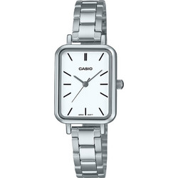 Casio Γυναικείο Ρολόι με Ασημί Μεταλλικό Μπρασελέ LTP-V009D-7E