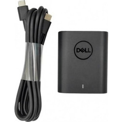 Dell GaN Ultra Slim 450-ALQR USB-C Φορτιστής Laptop 60W 20V 3.05A για Dell χωρίς Καλώδιο Τροφοδοσίας