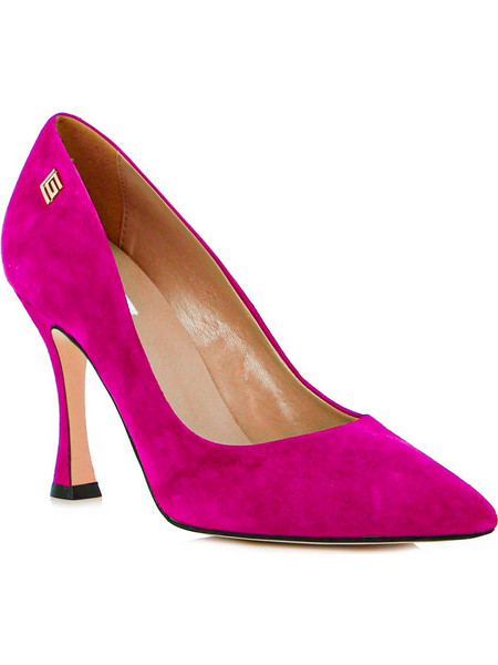 Guy Laroche Γόβες Suede με Λεπτό Ψηλό Τακούνι Φούξια 8872K