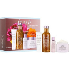 Fresh Soy Face Cleanser 100ml + Rose Deep Hydration Toner 50ml + Rose Deep Hydration Oil-Infused Serum 20ml + Rose Deep Hydration Face Cream 15ml
