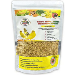 Evia Parrots Natural Yellow Canaries Maintenance Formula Fruit & Vegetable 500gr