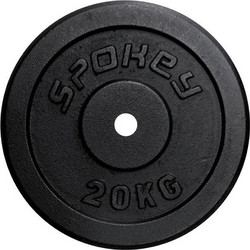 Spokey Sinis Δίσκος Μεταλλικός 20kg Φ29mm