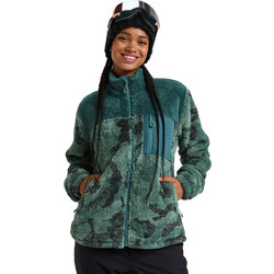Roxy Alabama Γυναικεία Ζακέτα Fleece Μακριά με Φερμουάρ Κυπαρισσί ERJFT04823-GJN2