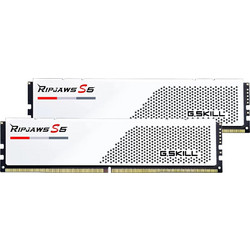G.Skill Ripjaws S5 64GB (2X32GB) DDR5 RAM 6000MHz C28 White