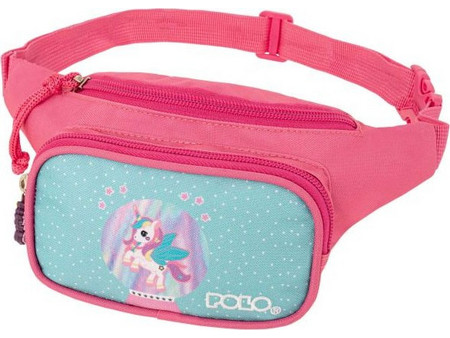 Polo Kiddo II Παιδικό Τσαντάκι Μέσης Φούξια 9-08-041-8349