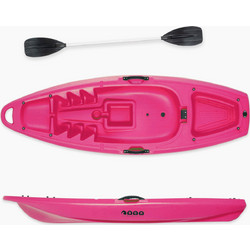 SCK Hoppy Πλαστικό Kayak 1 Ατόμου Φούξια 0201-19590
