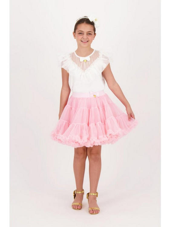 Angel's Face Bubbles Παιδικό T-Shirt Κοντομάνικο Λευκό 5056440785590