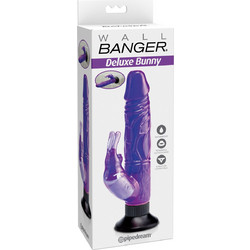 Pipedream Wall Banger Deluxe Bunny Δονητής Rabbit Μωβ