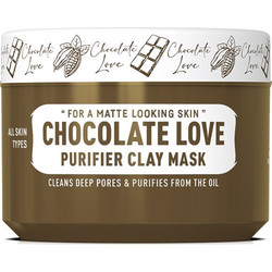 Immortal Infuse Chocolate Love Κρεμώδης Μάσκα Προσώπου για Ενυδάτωση με Άργιλο & Άργιλο 300ml