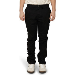 Zero Ανδρικό Παντελόνι Chino Joggers Ελαστικό Κανονική Εφαρμογή Εκρού 2411108011