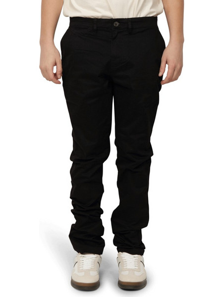 Zero Ανδρικό Παντελόνι Chino Joggers Ελαστικό Κανονική Εφαρμογή Εκρού 2411108011