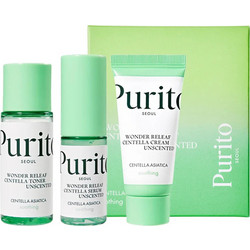 Purito Wonder Releaf Centella Unscented Mini Kit 3τμχ