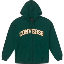 Converse Ανδρική Ζακέτα Φούτερ με Κουκούλα και Φερμουάρ Κυπαρισσί 10027083-A03