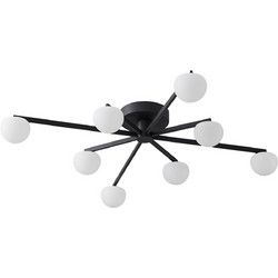 ARlight CCC 564-8 Κρεμαστό Φωτιστικό Οροφής Μπάλα Πολύφωτο LED Μαύρο 0064225