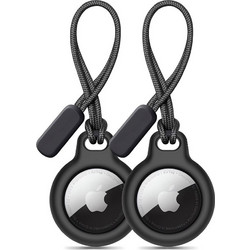 Tech-Protect Rough Chain AirTag Black 2-pack