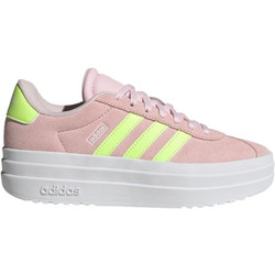 Adidas Vl Court Bold Παιδικά Sneakers Ροζ Lime JI1017