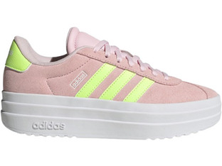 Adidas Vl Court Bold Παιδικά Sneakers Ροζ Lime JI1017