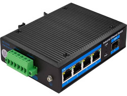 LogiLink NS204 Unmanaged L2 Switch με 4 Θύρες Ethernet 1000Mbps και 1 SFP θύρα