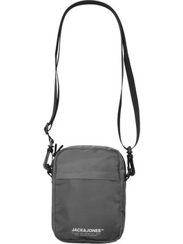 Jack & Jones Ανδρική Τσάντα Ώμου / Χιαστί Ανθρακί 12269919