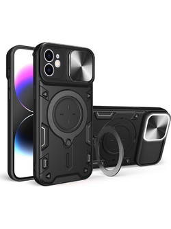 Techsuit CamGuard Pro Back Cover Black (iPhone Pro 12)