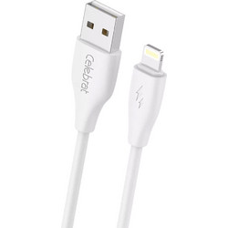 Celebrat CB-31 USB-A to Lightning Cable 15W 1m White 6925146983045