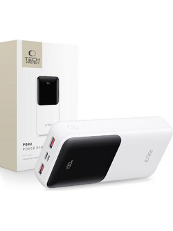 Tech-Protect PB02 Power Bank 20000mAh 22.5W με 2 Θύρες USB-A & Θύρα USB-C