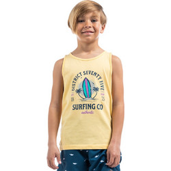 District75 Παιδικό T-Shirt Αμάνικο Κίτρινο 125KBTA-385-055