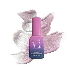 Mixcoco 06 Crystal Cat Eye Ημιμόνιμο Βερνίκι Νυχιών 15ml