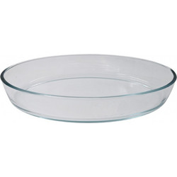 Sidirela Πυρίμαχο Γυάλινο Σκεύος Οβάλ 28cm 4lt E-4438