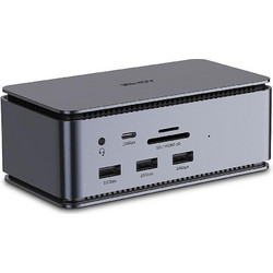 Lindy 43372 USB-A Docking Station με DisplayPort / HDMI 8K PD