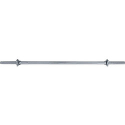 Welfit EF4075 Ίσια Μπάρα 6.5kg Φ28mm 120cm με Βιδωτά Κολάρα