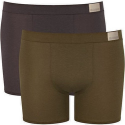 Sloggi Go Natural Ανδρικά Μποξεράκια Σετ 2Pack 10214622-M004