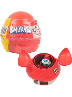 Giochi Preziosi Smurfs Στρουμφάκια Σπιτάκι με Κονφετί Έκπληξη & Φιγούρα Μπαμπαστρούμφ PUF38000