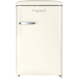 Frigelux R4TT108RCE Retro Μονόπορτο Ψυγείο 108lt Υ89.5xΠ55xΒ57.5cm Μπεζ