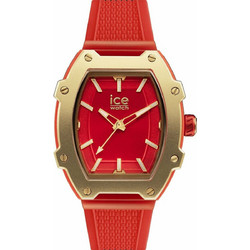 Ice Watch Γυναικείο Ρολόι με Κόκκινο Καουτσούκ Λουράκι IC023320